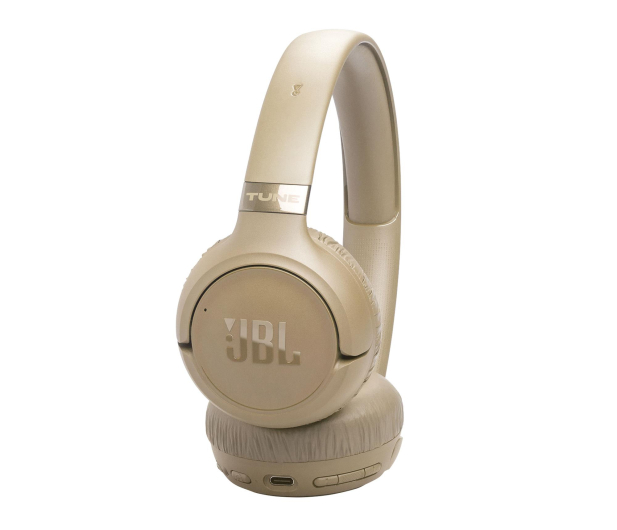 JBL TUNE 680NC beżowe z ANC - 1363128 - zdjęcie 4